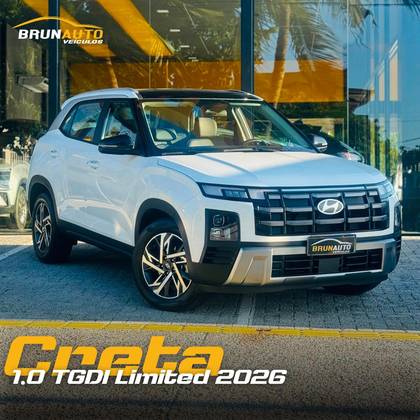 HYUNDAI CRETA 1.0 TGDI FLEX LIMITED AUTOMÁTICO HYUNDAI CRETA 1.0 TGDI FLEX LIMITED AUTOMÁTICO